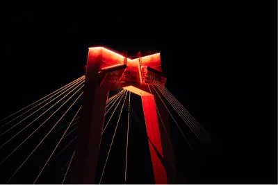 Rood in het donker, de foto