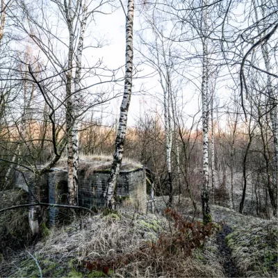 Verscholen bunker, de foto