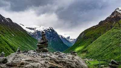 Berg en dal, de foto