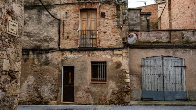 Urbex of straatfotografie in Peralada ( Spanje), de foto