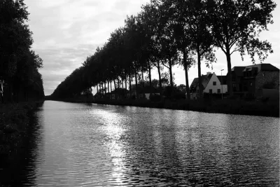 Damse Vaart in Hoeke Damme, de foto