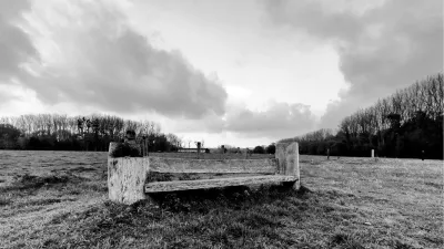 Rustplaats onderweg, de foto