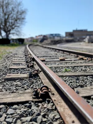 Op het juiste spoor, de foto
