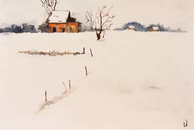 Snow Landscape, de foto