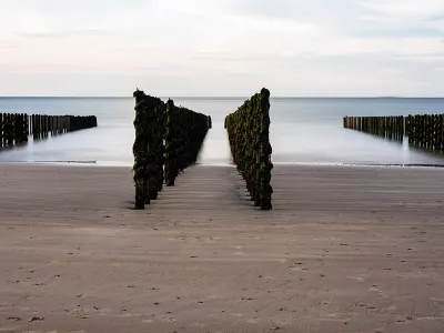 Ingang naar de zee, de foto