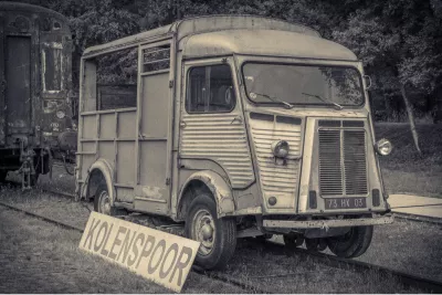 Oldtimer op het Kolenspoor, de foto
