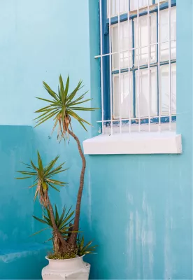 Kleurig Kaapstad, de foto
