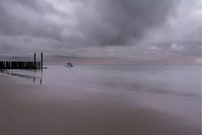 Windstil, de foto
