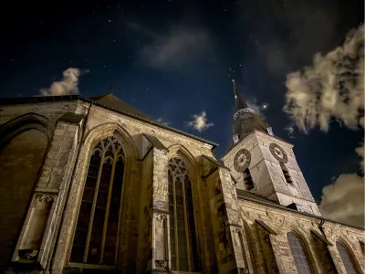 Kerk bij nacht 2, de foto
