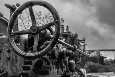 Vergeten machine, de foto