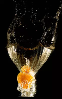 Splash Sinaasappel 2, de foto