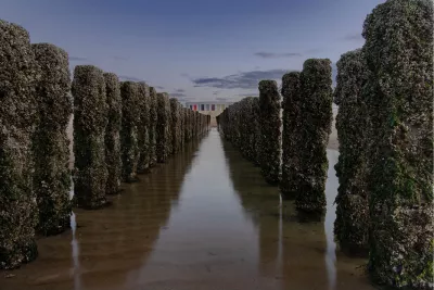 Golfbreker met zicht, de foto